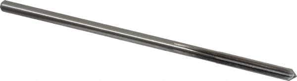 Cleveland - #12 High Speed Steel 6 Flute Chucking Reamer - Straight Flute, Straight Shank, 1-1/8" Flute Length, 4-1/2" OAL - Eagle Tool & Supply