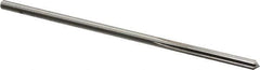 Cleveland - #23 High Speed Steel 6 Flute Chucking Reamer - Straight Flute, Straight Shank, 1" Flute Length, 4" OAL - Eagle Tool & Supply