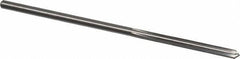 Cleveland - #24 High Speed Steel 6 Flute Chucking Reamer - Straight Flute, Straight Shank, 1" Flute Length, 4" OAL - Eagle Tool & Supply