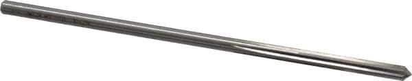 Cleveland - #26 High Speed Steel 6 Flute Chucking Reamer - Straight Flute, Straight Shank, 1" Flute Length, 4" OAL - Eagle Tool & Supply