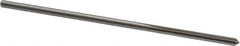 Cleveland - #31 High Speed Steel 6 Flute Chucking Reamer - Straight Flute, Straight Shank, 7/8" Flute Length, 3-1/2" OAL - Eagle Tool & Supply