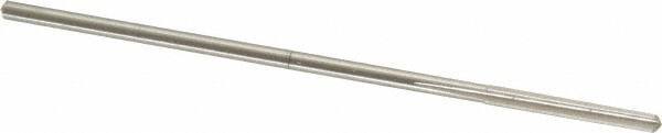 Cleveland - #35 High Speed Steel 4 Flute Chucking Reamer - Straight Flute, Straight Shank, 7/8" Flute Length, 3-1/2" OAL - Eagle Tool & Supply