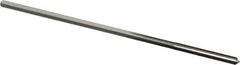 Cleveland - #42 High Speed Steel 4 Flute Chucking Reamer - Straight Flute, Straight Shank, 3/4" Flute Length, 3" OAL - Eagle Tool & Supply