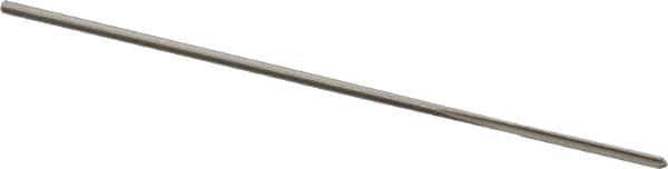 Cleveland - #55 High Speed Steel 4 Flute Chucking Reamer - Straight Flute, Straight Shank, 1/2" Flute Length, 2-1/2" OAL - Eagle Tool & Supply