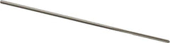 Cleveland - #55 High Speed Steel 4 Flute Chucking Reamer - Straight Flute, Straight Shank, 1/2" Flute Length, 2-1/2" OAL - Eagle Tool & Supply