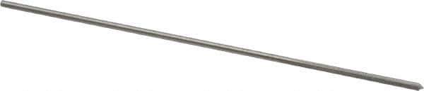 Cleveland - #56 High Speed Steel 4 Flute Chucking Reamer - Straight Flute, Straight Shank, 1/2" Flute Length, 2-1/2" OAL - Eagle Tool & Supply