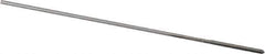 Cleveland - #58 High Speed Steel 4 Flute Chucking Reamer - Straight Flute, Straight Shank, 1/2" Flute Length, 2-1/2" OAL - Eagle Tool & Supply