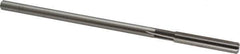 Cleveland - Letter J High Speed Steel 6 Flute Chucking Reamer - Straight Flute, Straight Shank, 1-1/2" Flute Length, 6" OAL - Eagle Tool & Supply