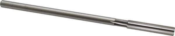 Cleveland - Letter T High Speed Steel 6 Flute Chucking Reamer - Straight Flute, Straight Shank, 1-3/4" Flute Length, 7" OAL - Eagle Tool & Supply