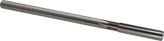 Cleveland - Letter Z High Speed Steel 6 Flute Chucking Reamer - Straight Flute, Straight Shank, 1-3/4" Flute Length, 7" OAL - Eagle Tool & Supply