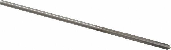 Cleveland - 3/32" High Speed Steel 4 Flute Chucking Reamer - Straight Flute, Straight Shank, 3/4" Flute Length, 3" OAL - Eagle Tool & Supply