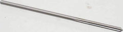 Cleveland - 9/64" High Speed Steel 6 Flute Chucking Reamer - Straight Flute, Straight Shank, 1" Flute Length, 4" OAL - Eagle Tool & Supply