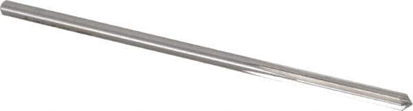 Cleveland - 11/64" High Speed Steel 6 Flute Chucking Reamer - Straight Flute, Straight Shank, 1-1/8" Flute Length, 4-1/2" OAL - Eagle Tool & Supply