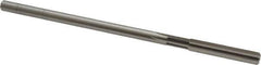 Cleveland - 9/32" High Speed Steel 6 Flute Chucking Reamer - Straight Flute, Straight Shank, 1-1/2" Flute Length, 6" OAL - Eagle Tool & Supply