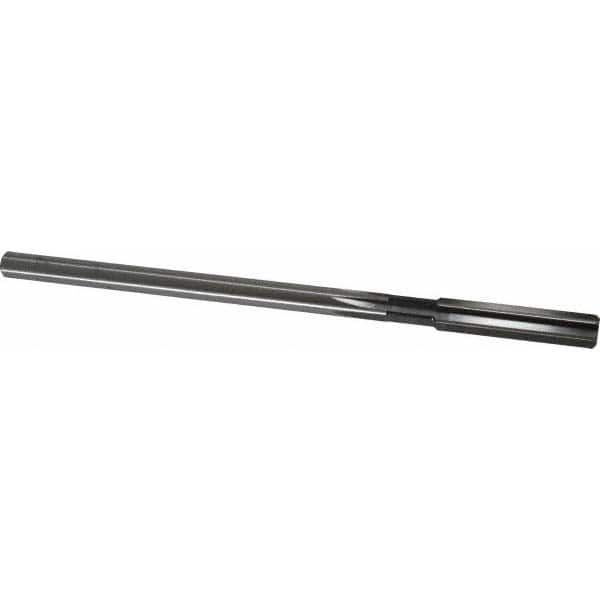 Cleveland - 21/64" High Speed Steel 6 Flute Chucking Reamer - Eagle Tool & Supply