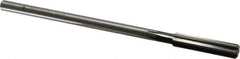 Cleveland - 13/32" High Speed Steel 6 Flute Chucking Reamer - Straight Flute, Straight Shank, 1-3/4" Flute Length, 7" OAL - Eagle Tool & Supply