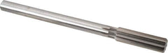 Cleveland - 25/32" High Speed Steel 8 Flute Chucking Reamer - Straight Flute, Straight Shank, 2-1/2" Flute Length, 9-1/2" OAL - Eagle Tool & Supply