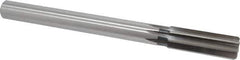 Cleveland - 1" High Speed Steel 8 Flute Chucking Reamer - Straight Flute, Straight Shank, 2-3/4" Flute Length, 10-1/2" OAL - Eagle Tool & Supply