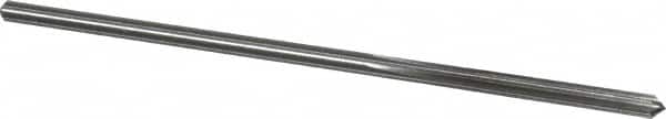 Cleveland - 0.123" High Speed Steel 6 Flute Dowel Pin Chucking Reamer - Eagle Tool & Supply