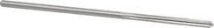 Cleveland - 1/8" High Speed Steel 6 Flute Chucking Reamer - Straight Flute, Straight Shank, 7/8" Flute Length, 3-1/2" OAL - Eagle Tool & Supply