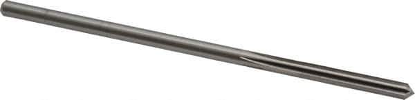 Cleveland - 3/16" High Speed Steel 6 Flute Chucking Reamer - Straight Flute, Straight Shank, 1-1/8" Flute Length, 4-1/2" OAL - Eagle Tool & Supply