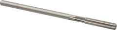 Cleveland - 5/16" High Speed Steel 6 Flute Chucking Reamer - Straight Flute, Straight Shank, 1-1/2" Flute Length, 6" OAL - Eagle Tool & Supply