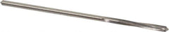 Cleveland - 9/64" High Speed Steel 6 Flute Chucking Reamer - Spiral Flute, Straight Shank, 1" Flute Length, 4" OAL - Eagle Tool & Supply