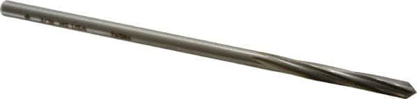 Cleveland - 3/16" High Speed Steel 6 Flute Chucking Reamer - Spiral Flute, Straight Shank, 1-1/8" Flute Length, 4-1/2" OAL - Eagle Tool & Supply