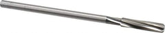 Cleveland - 11/32" High Speed Steel 6 Flute Chucking Reamer - Spiral Flute, Straight Shank, 1-1/2" Flute Length, 6" OAL - Eagle Tool & Supply