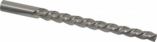 Cleveland - #5 Pin, 0.2994" Diam, 0.2409" Small End, 5/16" Diam Straight Shank, 2-13/16" Flute, Taper Pin Reamer - Eagle Tool & Supply