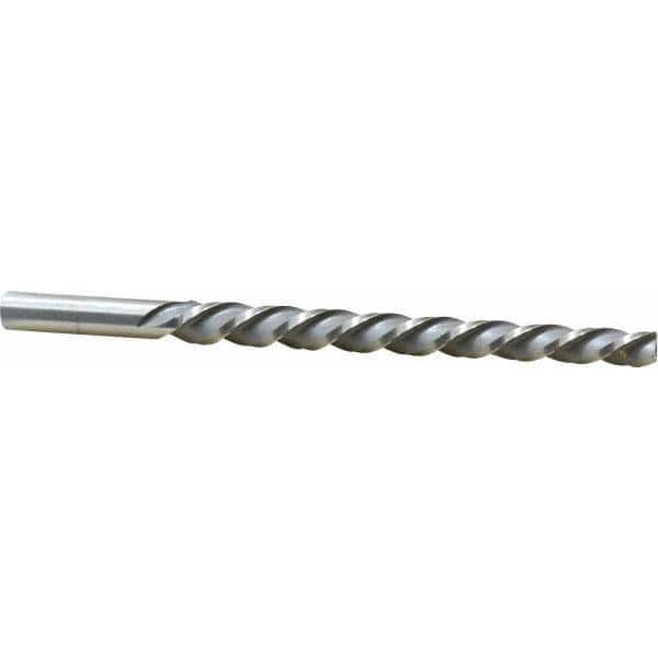 Cleveland - #8 Pin, 0.505" Diam, 0.3971" Small End, 7/16" Diam Straight Shank, 5-3/16" Flute, Taper Pin Reamer - Eagle Tool & Supply
