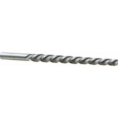 Cleveland - #8 Pin, 0.505" Diam, 0.3971" Small End, 7/16" Diam Straight Shank, 5-3/16" Flute, Taper Pin Reamer - Eagle Tool & Supply