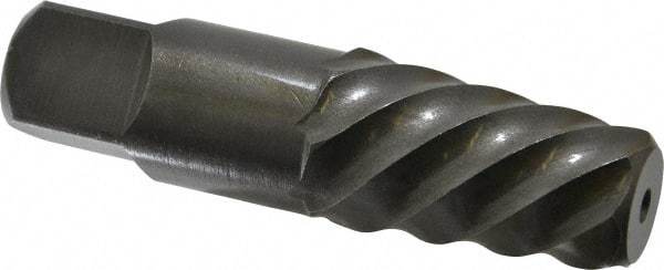 Cleveland - Spiral Flute Screw Extractor - #9 Extractor for 1-3/4 to 2-1/8" Screw, 4-5/8" OAL - Eagle Tool & Supply