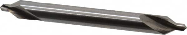 Cleveland - #2 Plain Cut 60° Incl Angle High Speed Steel Combo Drill & Countersink - Eagle Tool & Supply
