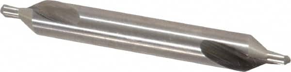 Cleveland - #3 Plain Cut 60° Incl Angle High Speed Steel Combo Drill & Countersink - Eagle Tool & Supply