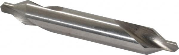 Cleveland - #4 Plain Cut 60° Incl Angle High Speed Steel Combo Drill & Countersink - Eagle Tool & Supply