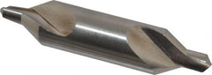 Cleveland - #8 Plain Cut 60° Incl Angle High Speed Steel Combo Drill & Countersink - Eagle Tool & Supply