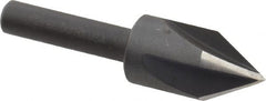 Cleveland - 1/2" Head Diam, 3/8" Shank Diam, 4 Flute 60° High Speed Steel Countersink - Eagle Tool & Supply