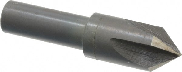 Cleveland - 1/2" Head Diam, 3/8" Shank Diam, 4 Flute 82° High Speed Steel Countersink - Eagle Tool & Supply