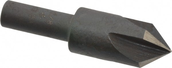 Cleveland - 5/8" Head Diam, 3/8" Shank Diam, 4 Flute 82° High Speed Steel Countersink - Eagle Tool & Supply