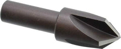 Cleveland - 3/4" Head Diam, 1/2" Shank Diam, 4 Flute 90° High Speed Steel Countersink - Oxide Finish, 2-13/32" OAL, Single End, Straight Shank, Right Hand Cut - Eagle Tool & Supply