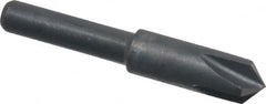 Cleveland - 1/4" Head Diam, 3/16" Shank Diam, 4 Flute 100° High Speed Steel Countersink - Eagle Tool & Supply