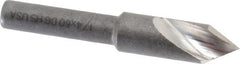 Cleveland - 1/4" Head Diam, 3/16" Shank Diam, 1 Flute 60° High Speed Steel Countersink - Eagle Tool & Supply