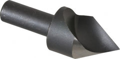 Cleveland - 1" Head Diam, 1/2" Shank Diam, 1 Flute 60° High Speed Steel Countersink - Eagle Tool & Supply