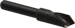 Cleveland - 1/4" Head Diam, 3/16" Shank Diam, 1 Flute 82° High Speed Steel Countersink - Eagle Tool & Supply