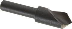 Cleveland - 3/8" Head Diam, 1/4" Shank Diam, 1 Flute 90° High Speed Steel Countersink - Eagle Tool & Supply