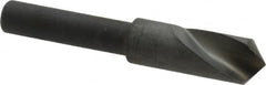 Cleveland - 1/4" Head Diam, 3/16" Shank Diam, 1 Flute 100° High Speed Steel Countersink - Eagle Tool & Supply