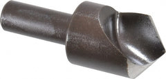 Cleveland - 1" Head Diam, 1/2" Shank Diam, 1 Flute 100° High Speed Steel Countersink - Eagle Tool & Supply
