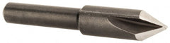 Cleveland - 1/4" Head Diam, 3/16" Shank Diam, 3 Flute 60° High Speed Steel Countersink - Eagle Tool & Supply