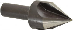 Cleveland - 1" Head Diam, 1/2" Shank Diam, 3 Flute 60° High Speed Steel Countersink - Eagle Tool & Supply